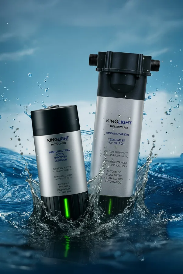 Lamparas UV LED tratamiento de agua